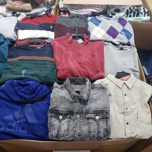 Wholesale Mens Clothing Bulk Resale Consignment Small Med Large XLarge 5Lb.